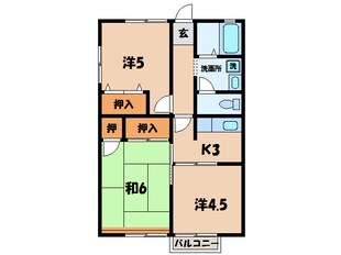 桜町前駅 徒歩5分 2階の物件間取画像